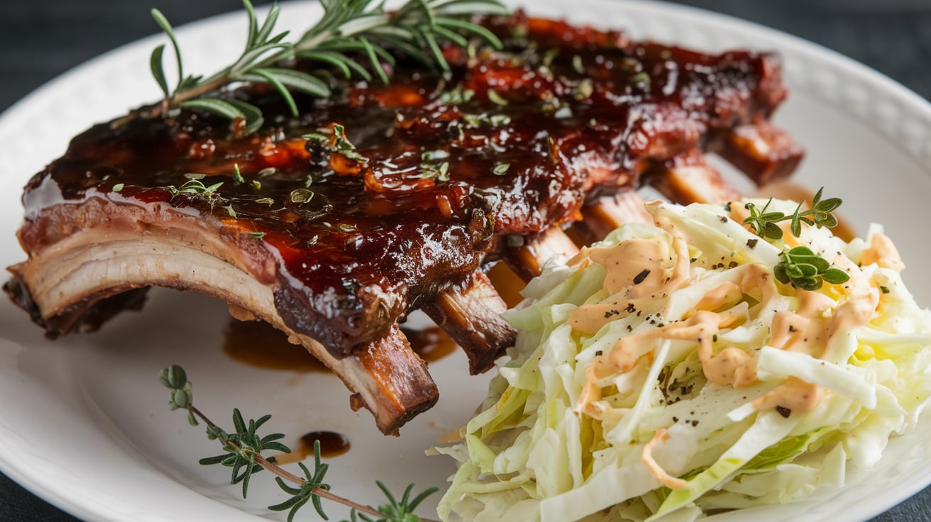 Espresso-Glasierte Rippchen mit Schwarzes Gold Kaffeelikör – Ein intensiver BBQ-Genuss