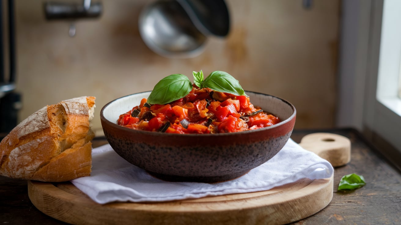 Espresso-Ratatouille mit Schwarzes Gold – Der französische Klassiker mit Twist