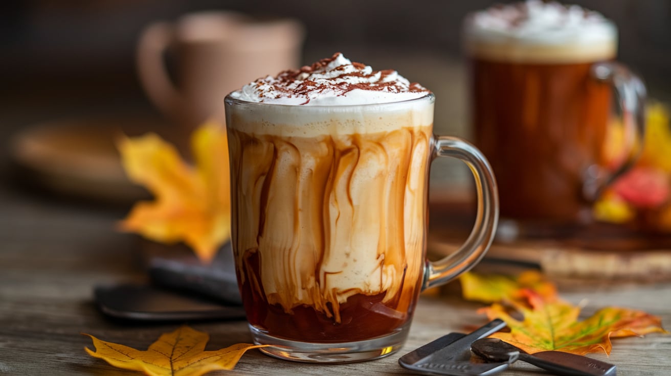 Maple Coffee Longdrink – Der perfekte Herbstcocktail mit Schwarzes Gold Kaffeelikör