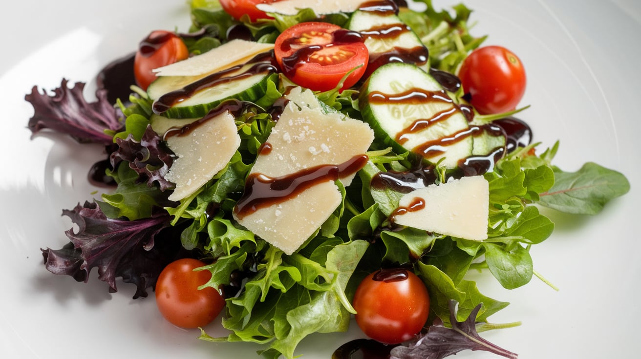 Espresso-Balsamico-Salat mit Schwarzes Gold – Der perfekte Gourmet-Salat