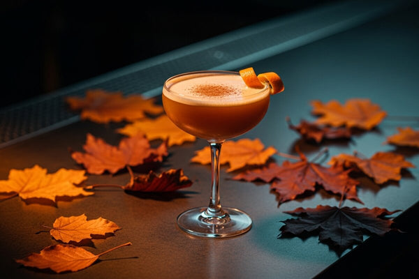 Pumpkin Spice Coffee Martini selber machen — Herbst im Coupeglas