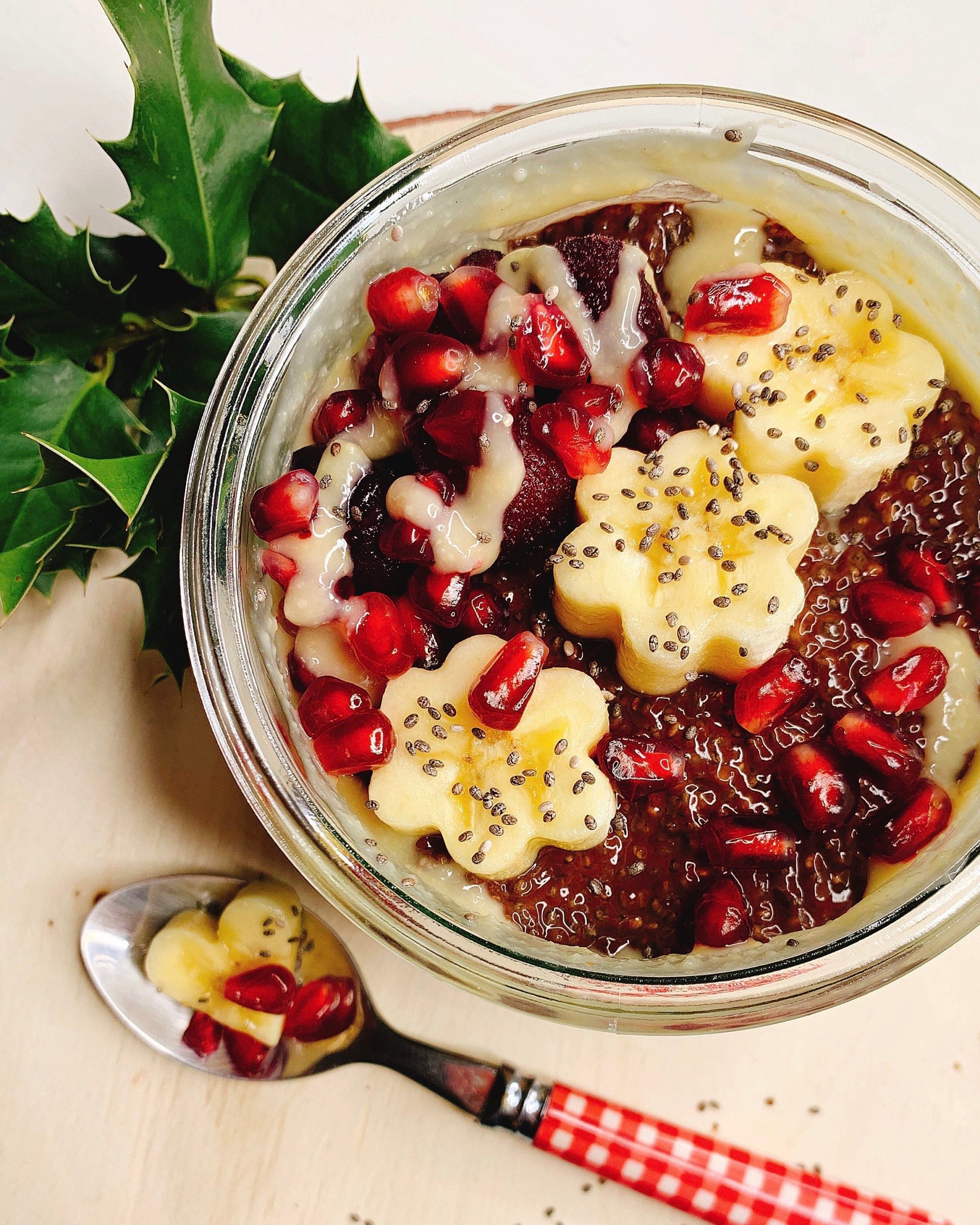 Overnight Schoko-Chia-Pudding — vegan