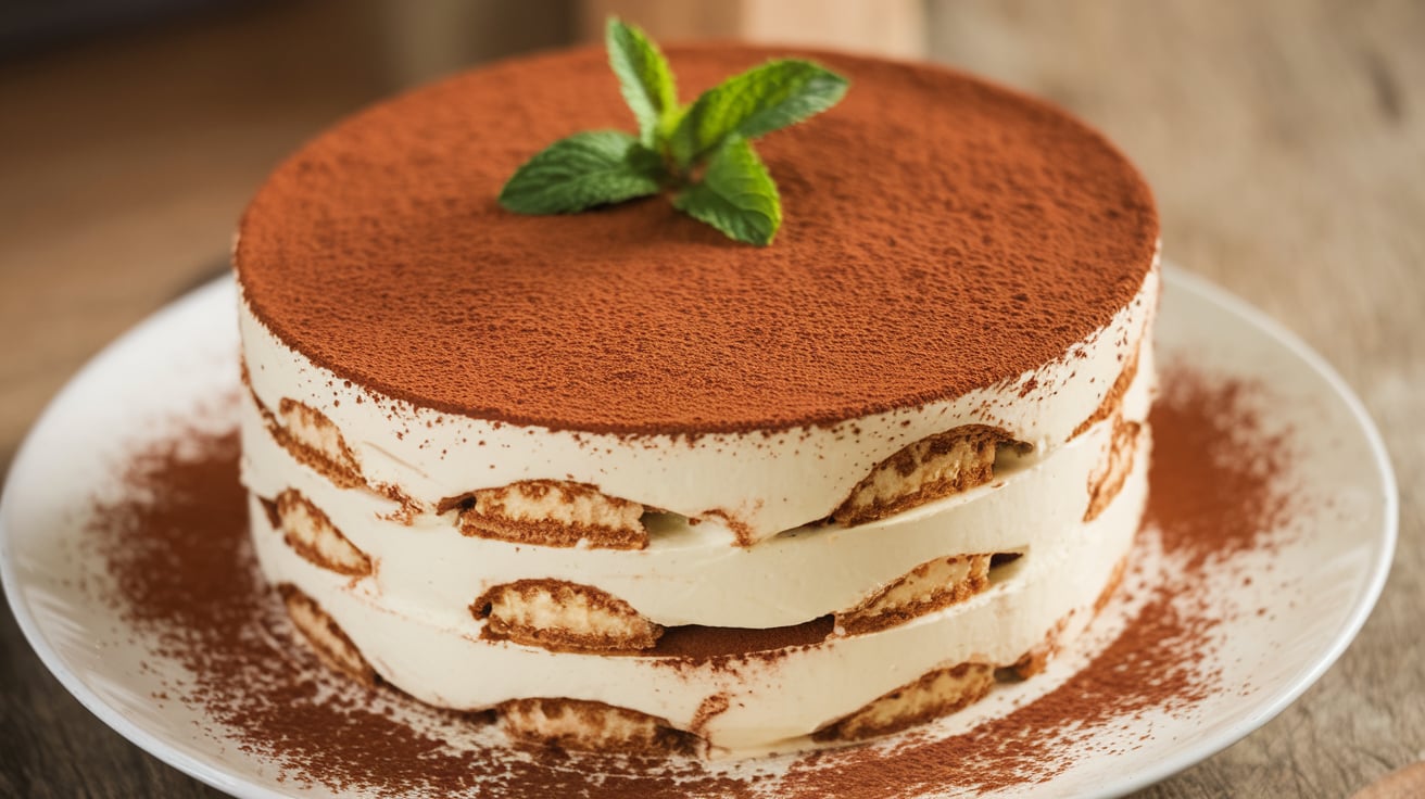 Espresso-Tiramisu-Torte – Ein Gedicht für Kaffeeliebhaber mit Schwarzes Gold Kaffeelikör