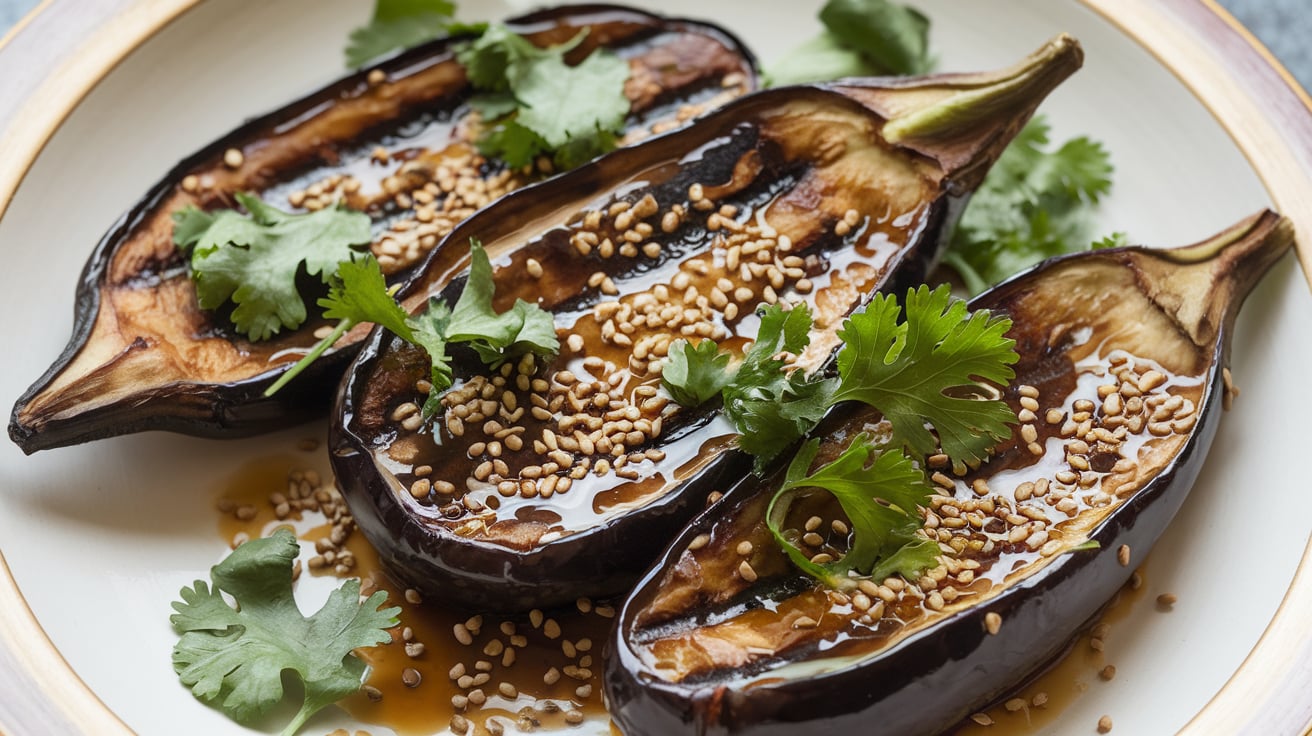 Espresso-glasierte Auberginen Rezept – Ein exotischer Genuss mit Schwarzes Gold Likör