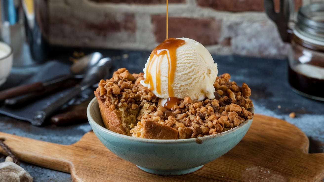 Espresso Crumble – Mit Schwarzes Gold verfeinert und knusprig gebacken