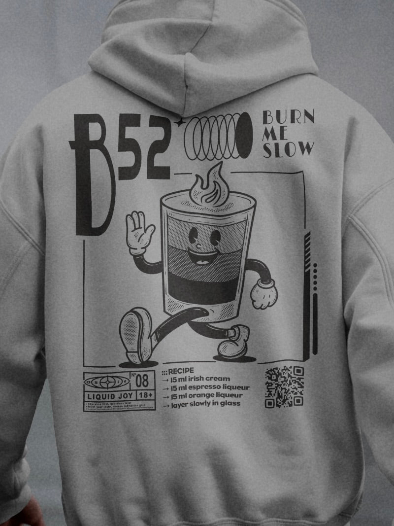 B52 Rezept | Liquid Joy No. 08 | Unisex Hoodie - as/if records