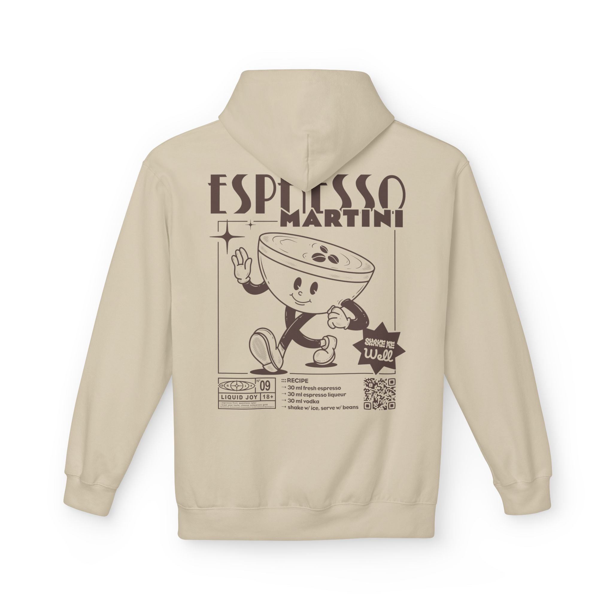 Espresso Martini Rezept | Liquid Joy No. 09 | Unisex Hoodie