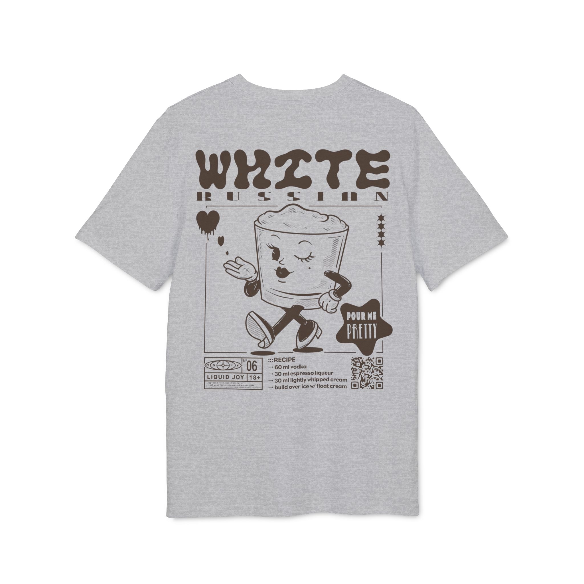 White Russian Rezept | Liquid Joy No. 06 | Unisex T-Shirt