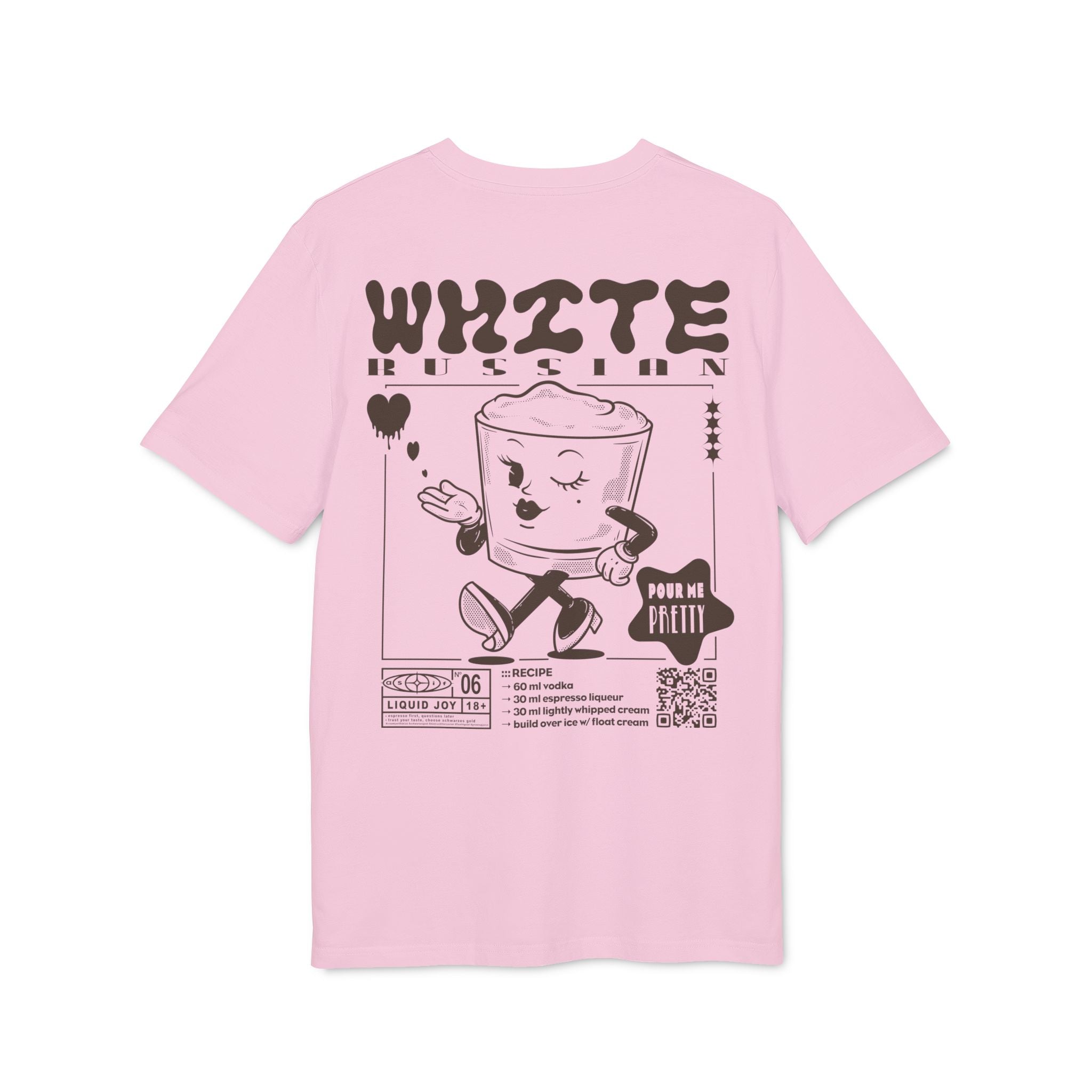 White Russian Rezept | Liquid Joy No. 06 | Unisex T-Shirt