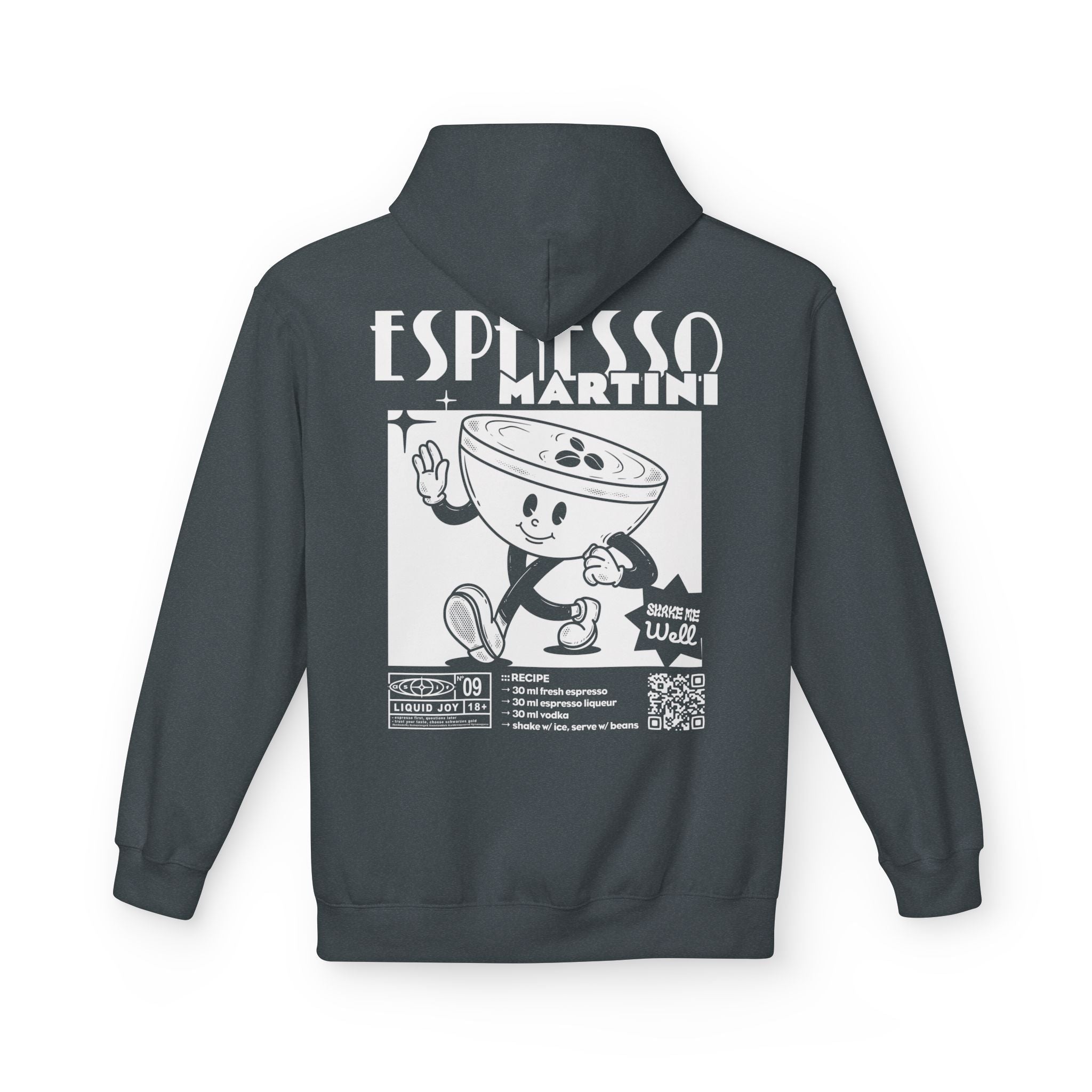 Espresso Martini Rezept | Liquid Joy No. 09 | Unisex Hoodie