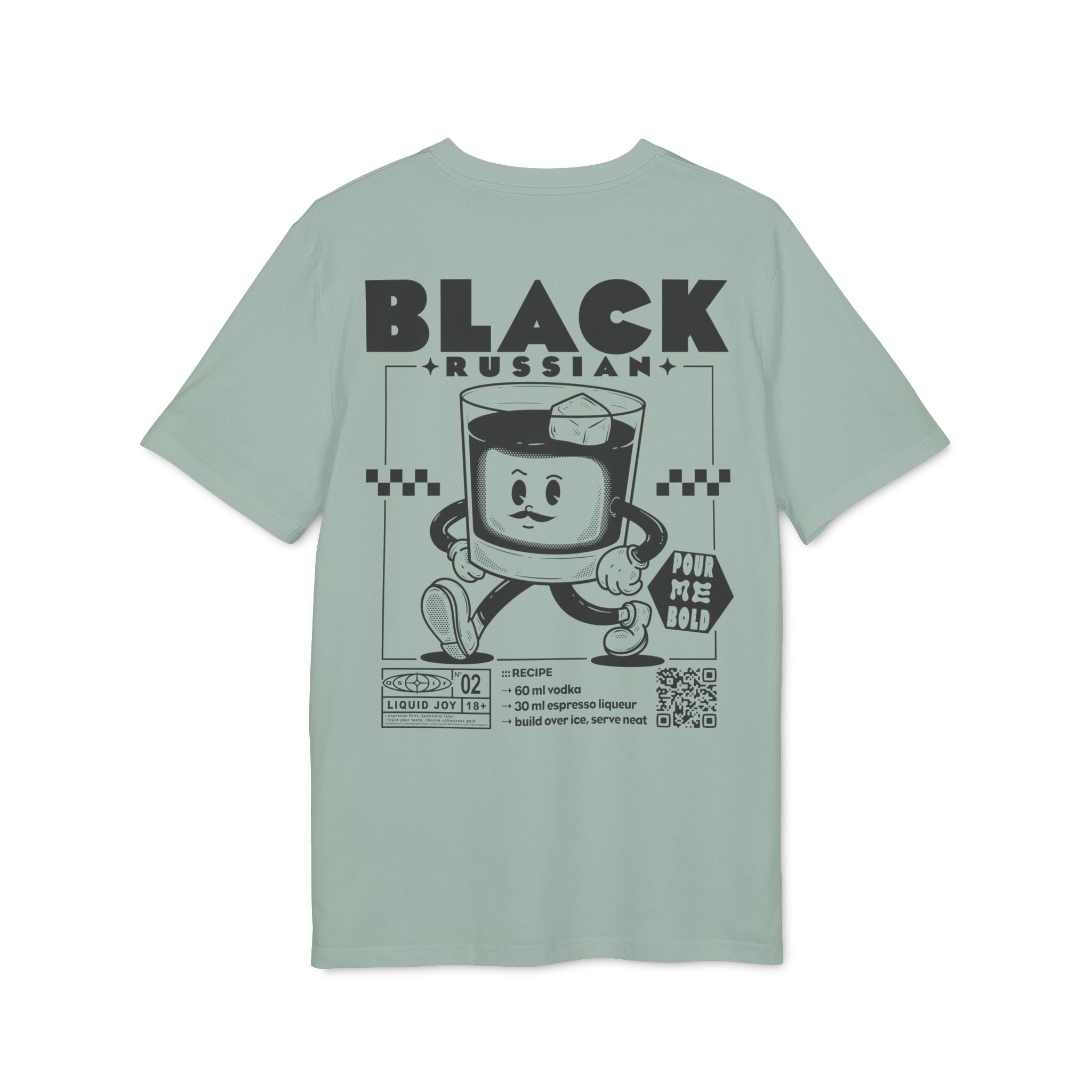 Black Russian Rezept | Liquid Joy No. 02 | Unisex T-Shirt
