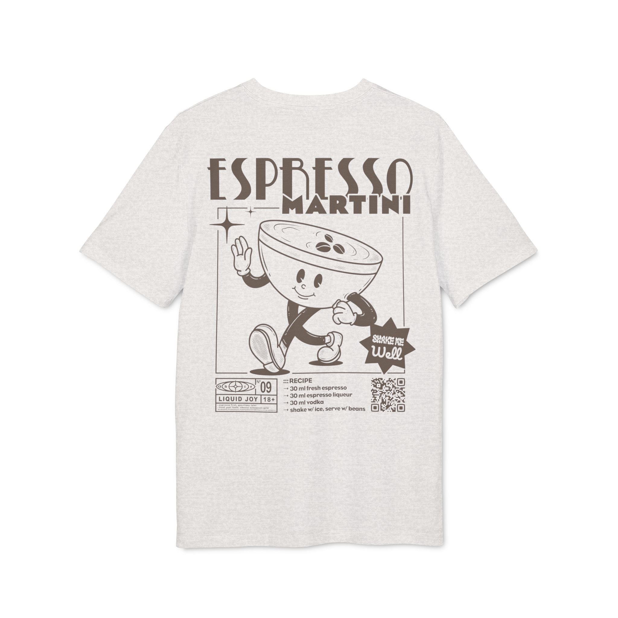 Espresso Martini Rezept | Liquid Joy No. 09 | Unisex T-Shirt - as/if records
