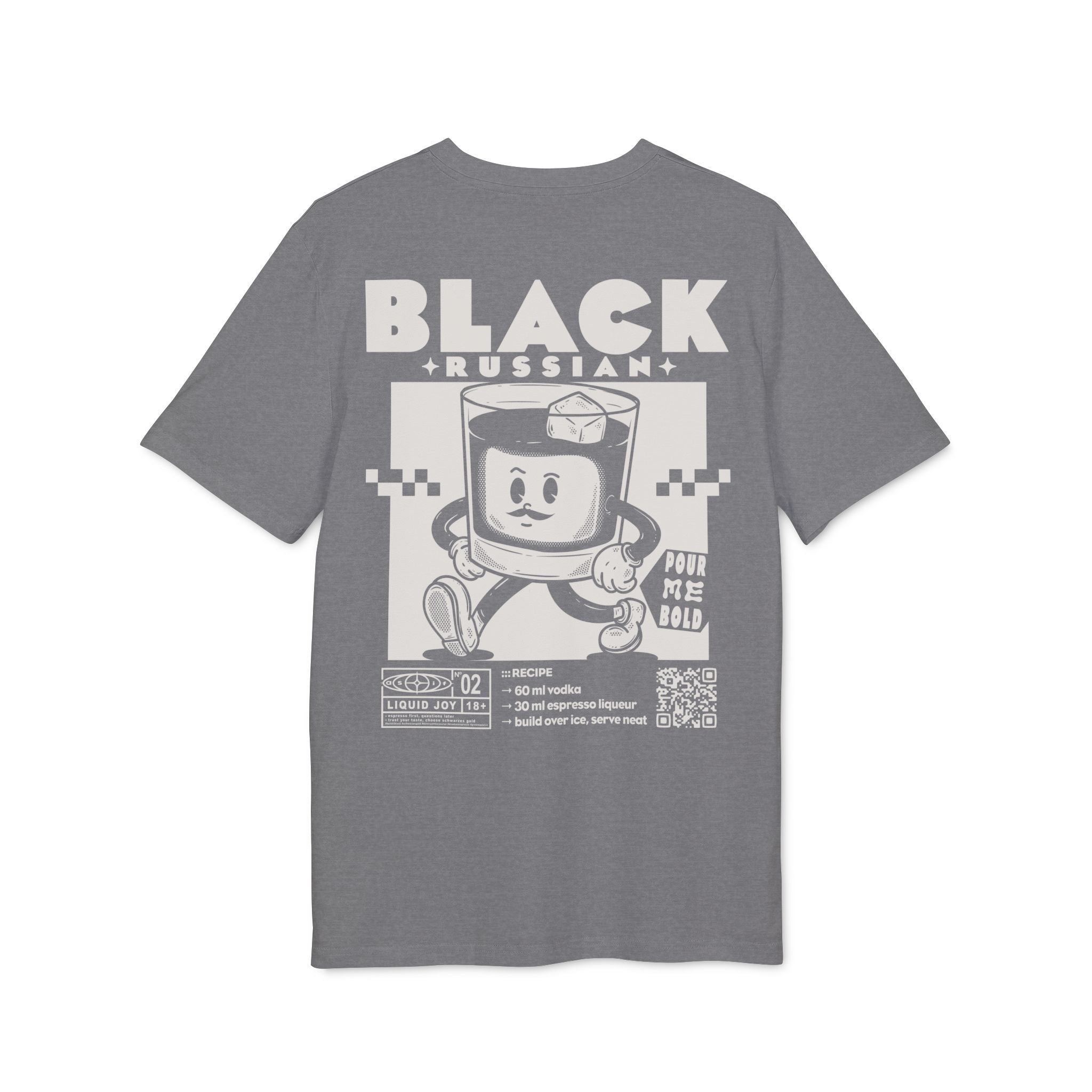 Black Russian Rezept | Liquid Joy No. 02 | Unisex T-Shirt