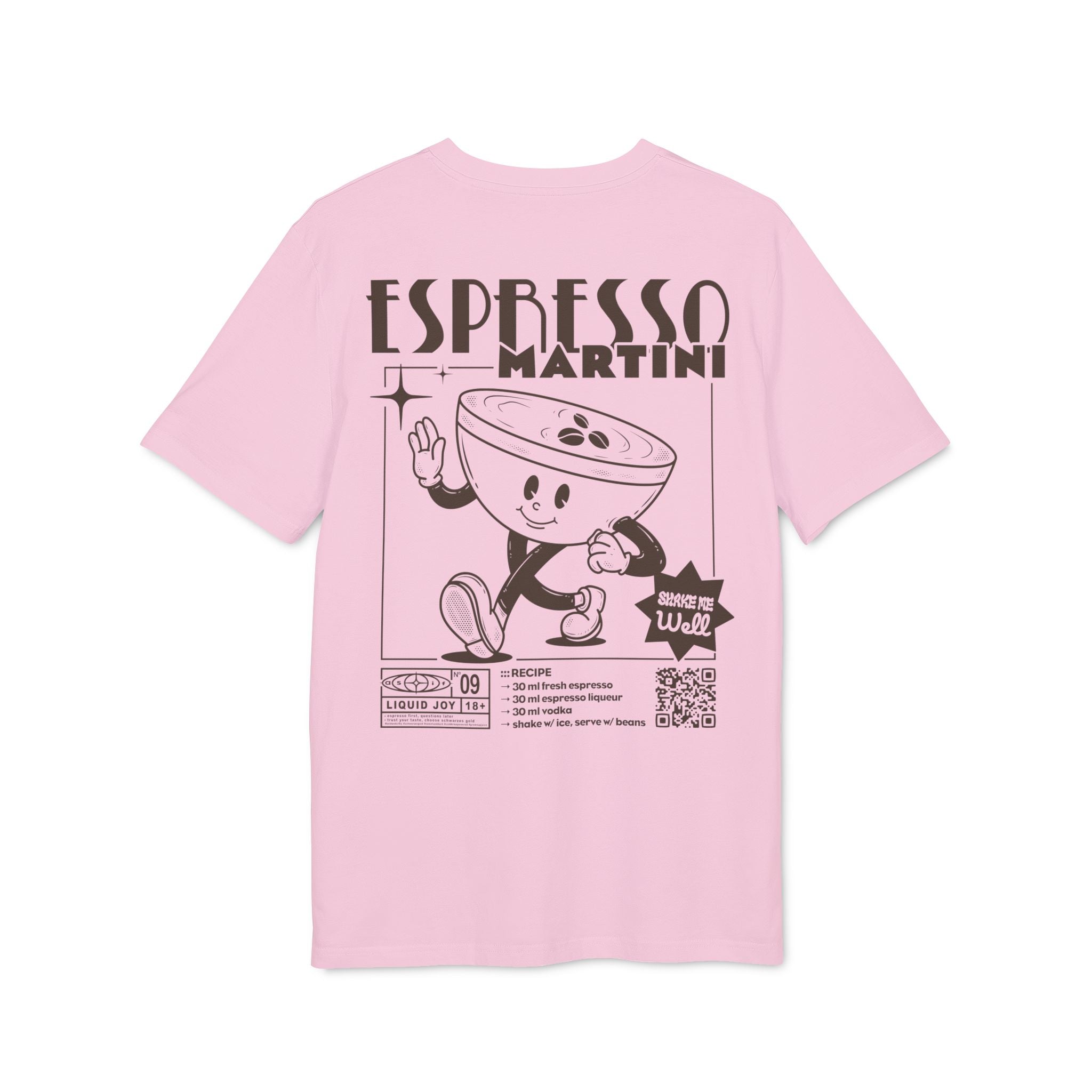 Espresso Martini Rezept | Liquid Joy No. 09 | Unisex T-Shirt - as/if records
