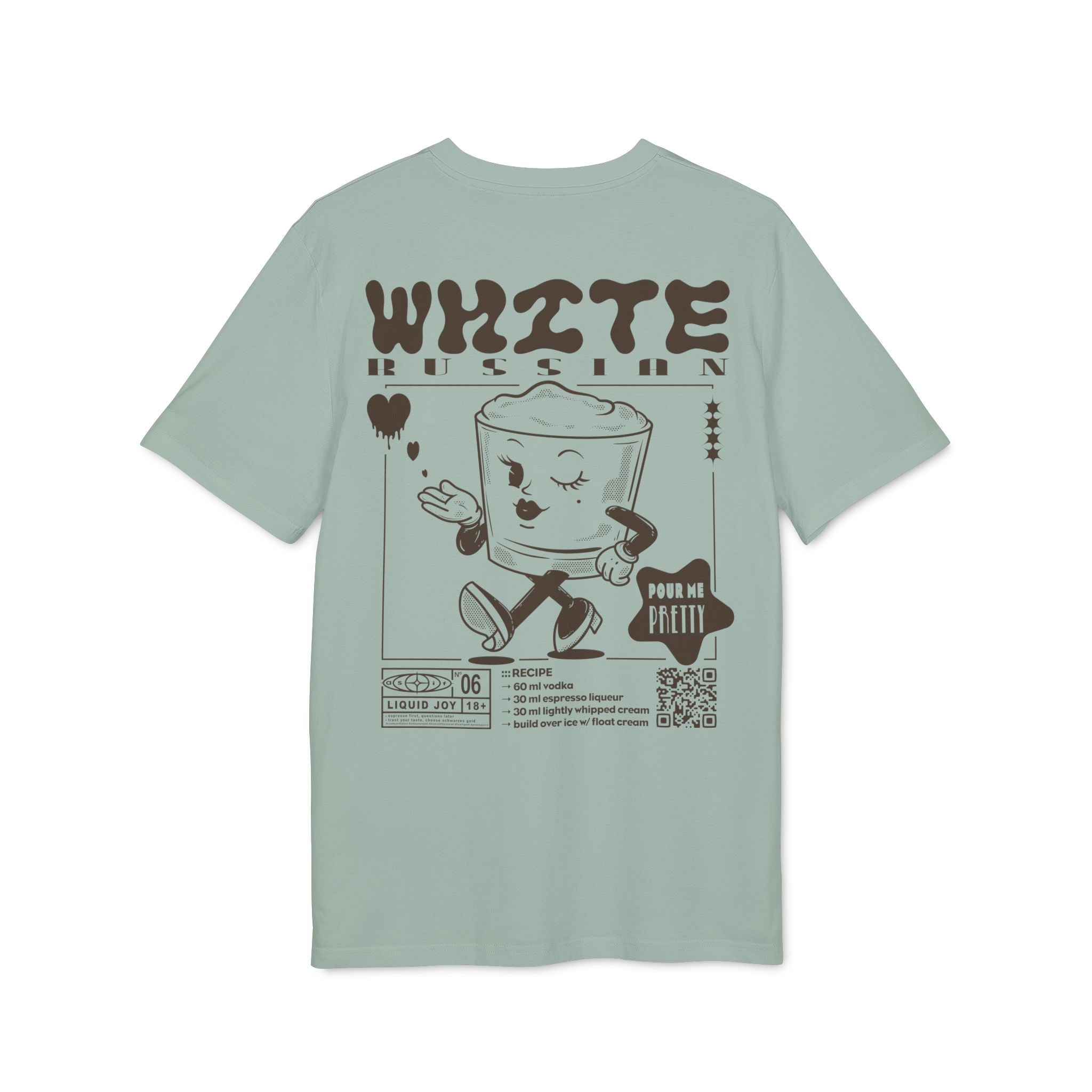 White Russian Rezept | Liquid Joy No. 06 | Unisex T-Shirt