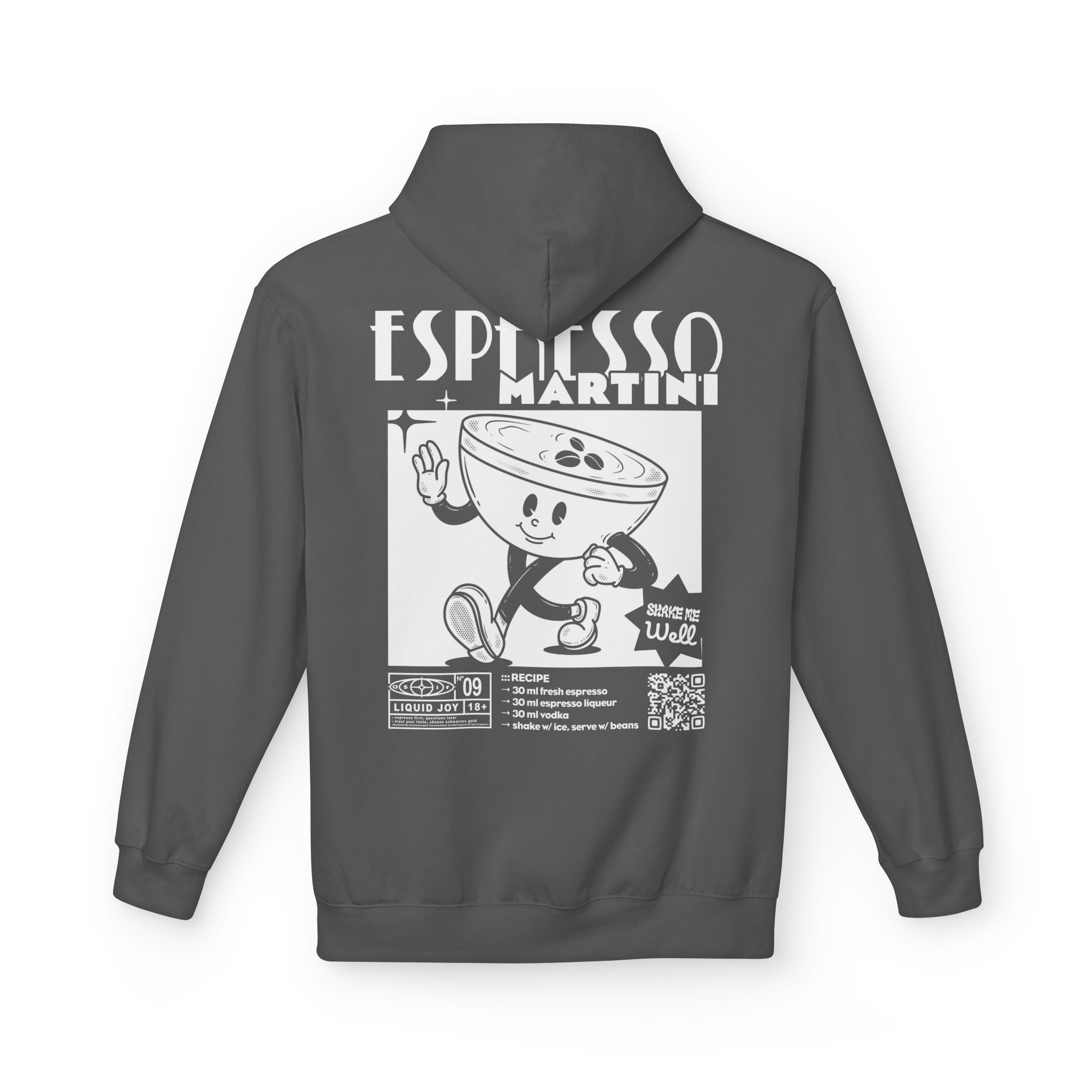 Espresso Martini Rezept | Liquid Joy No. 09 | Unisex Hoodie