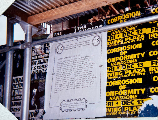 Souled American Konzertposter aus New York City, 1997