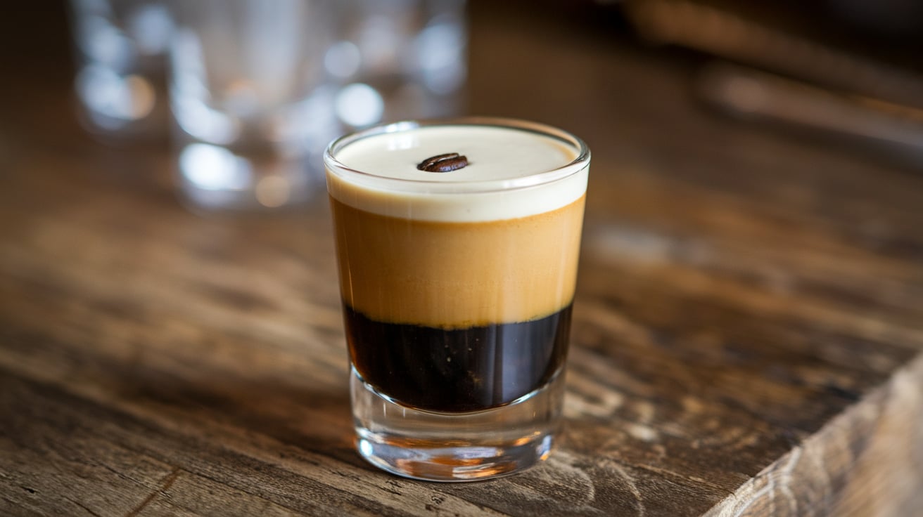 Der perfekte Baby Guinness Shot mit Schwarzes Gold Espresso Likör: Ein Fest für die Sinne