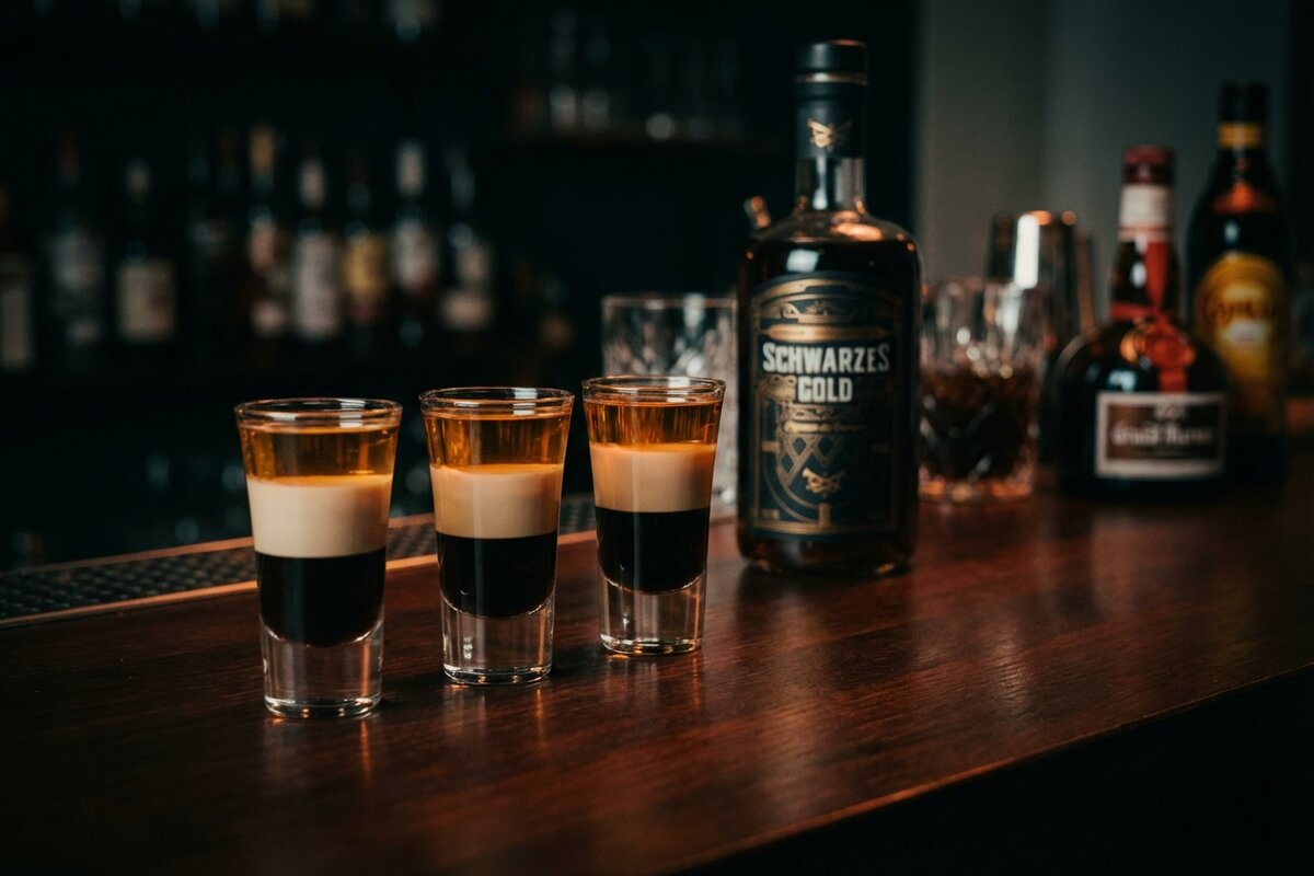 B-52 Shot selber machen — drei Schichten, drei Liköre, ein Klassiker