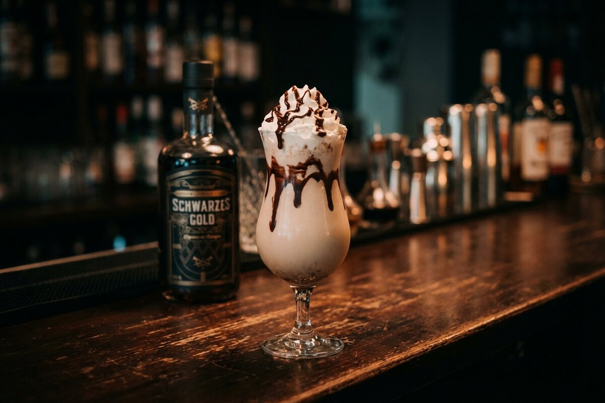 Mudslide Cocktail selber machen - cremig, kalt, mit Schokolade