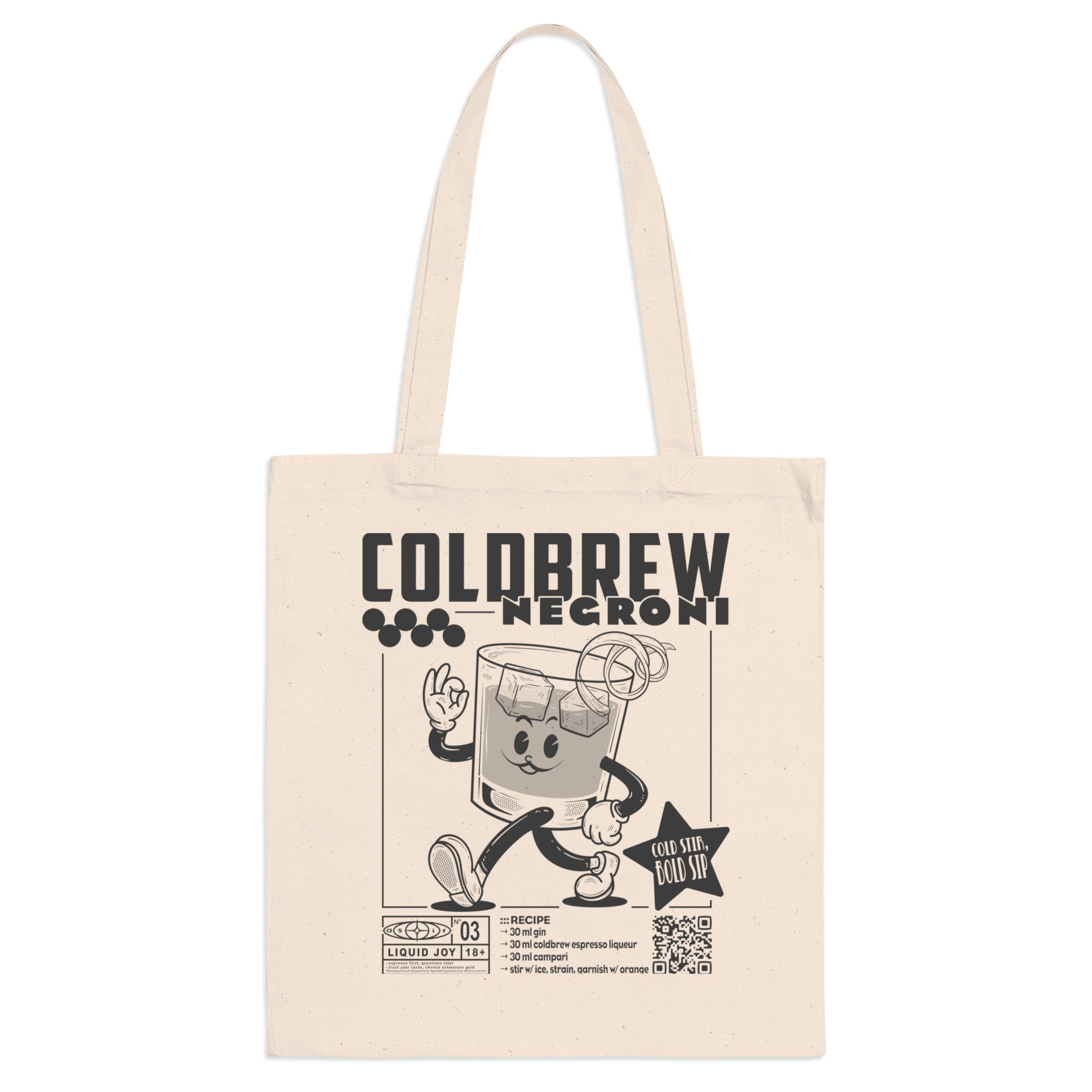Coldbrew Negroni Rezept | Liquid Joy No. 03 | Jutebeutel