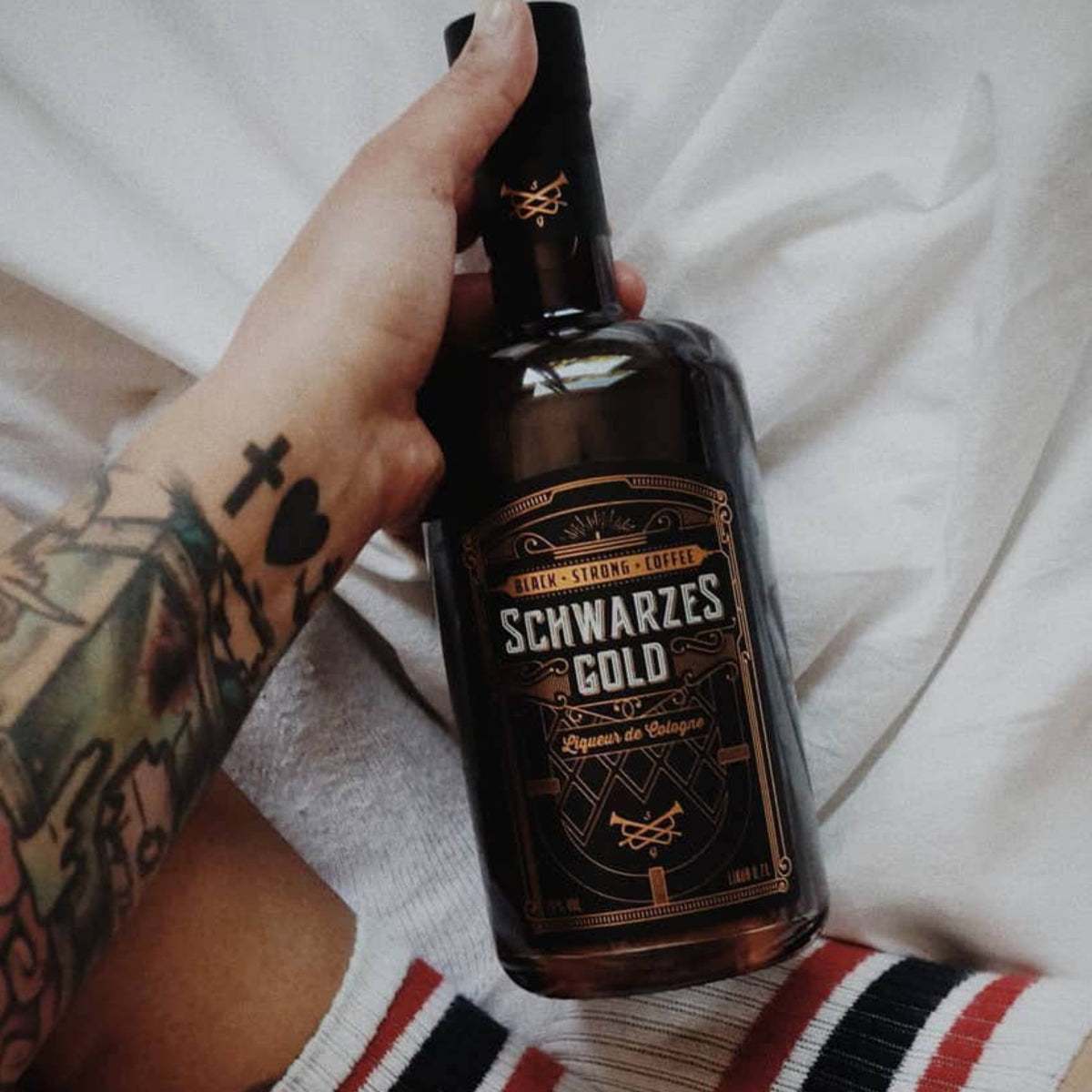 Schwarzes Gold Kaffeelikör