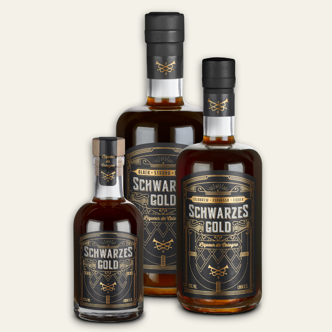Schwarzes Gold Kaffeelikör