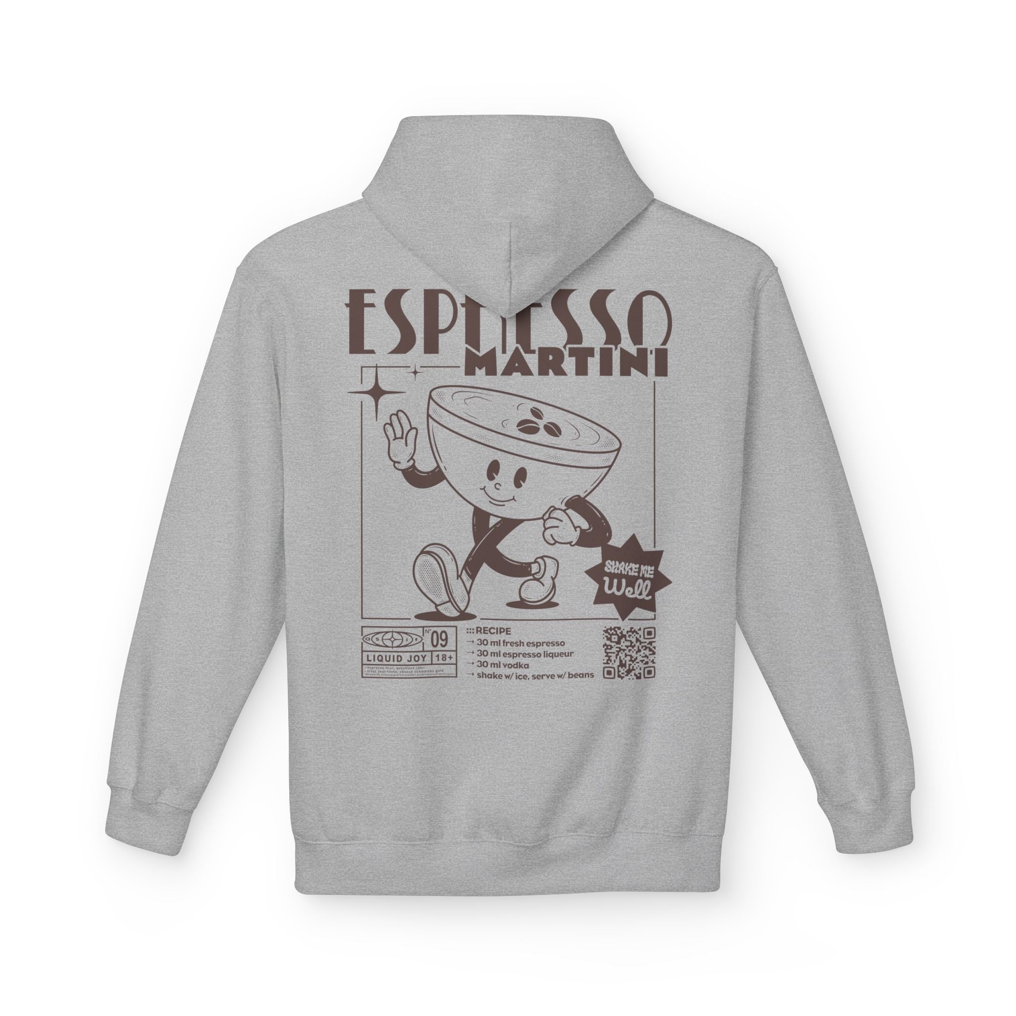 Espresso Martini Rezept | Liquid Joy No. 09 | Unisex Hoodie