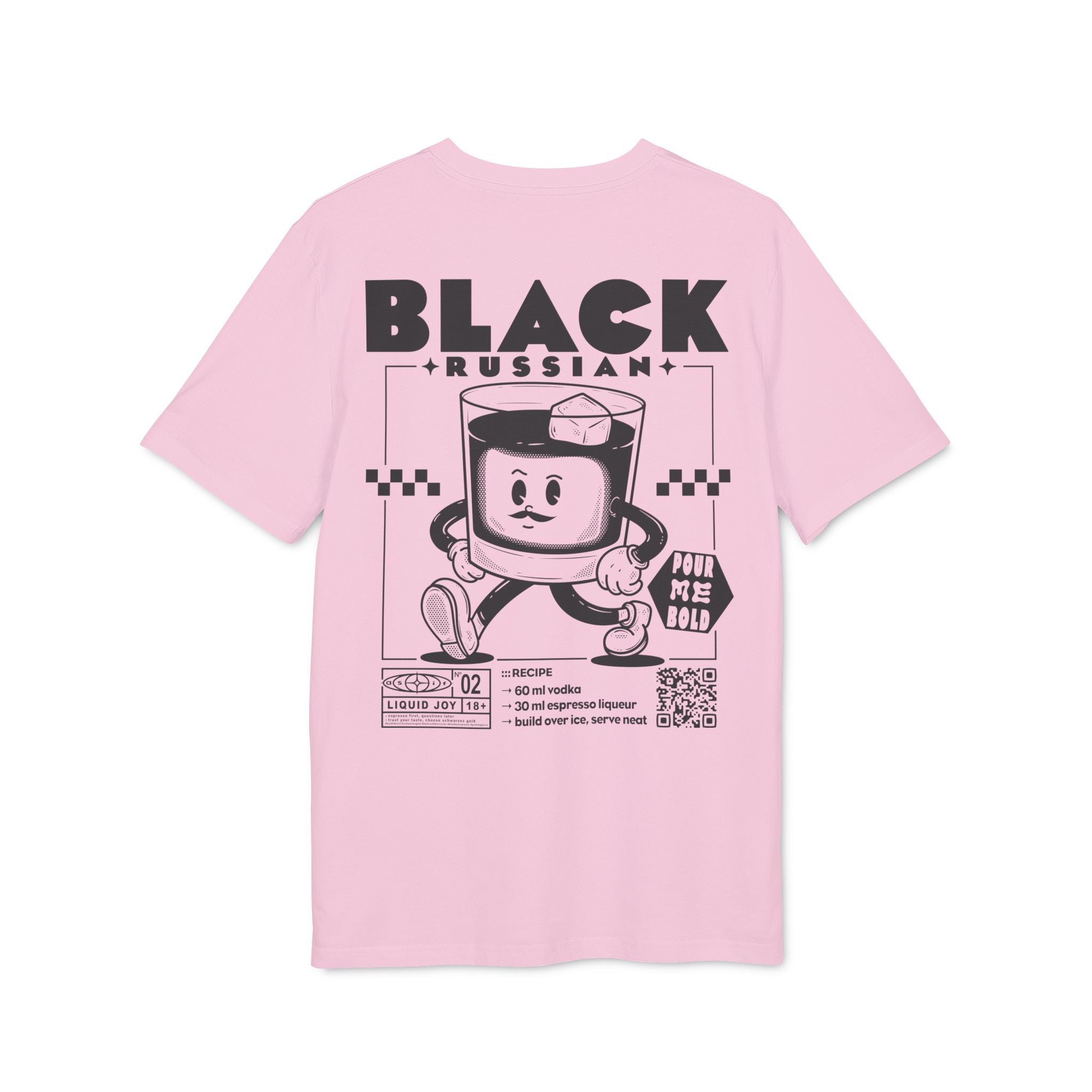 Black Russian Rezept | Liquid Joy No. 02 | Unisex T-Shirt