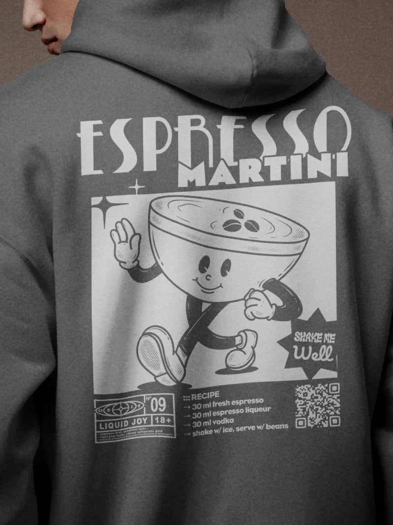 Espresso Martini Rezept | Liquid Joy No. 09 | Unisex Hoodie