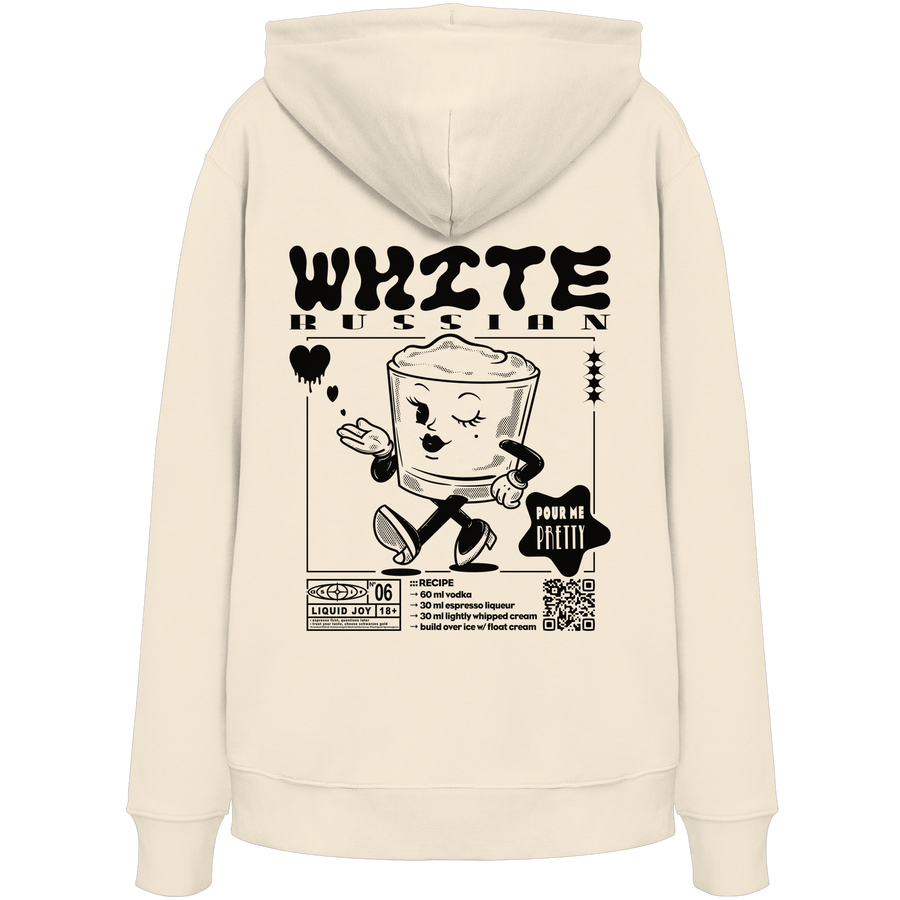 White Russian Bio-Hoodie | Liquid Joy