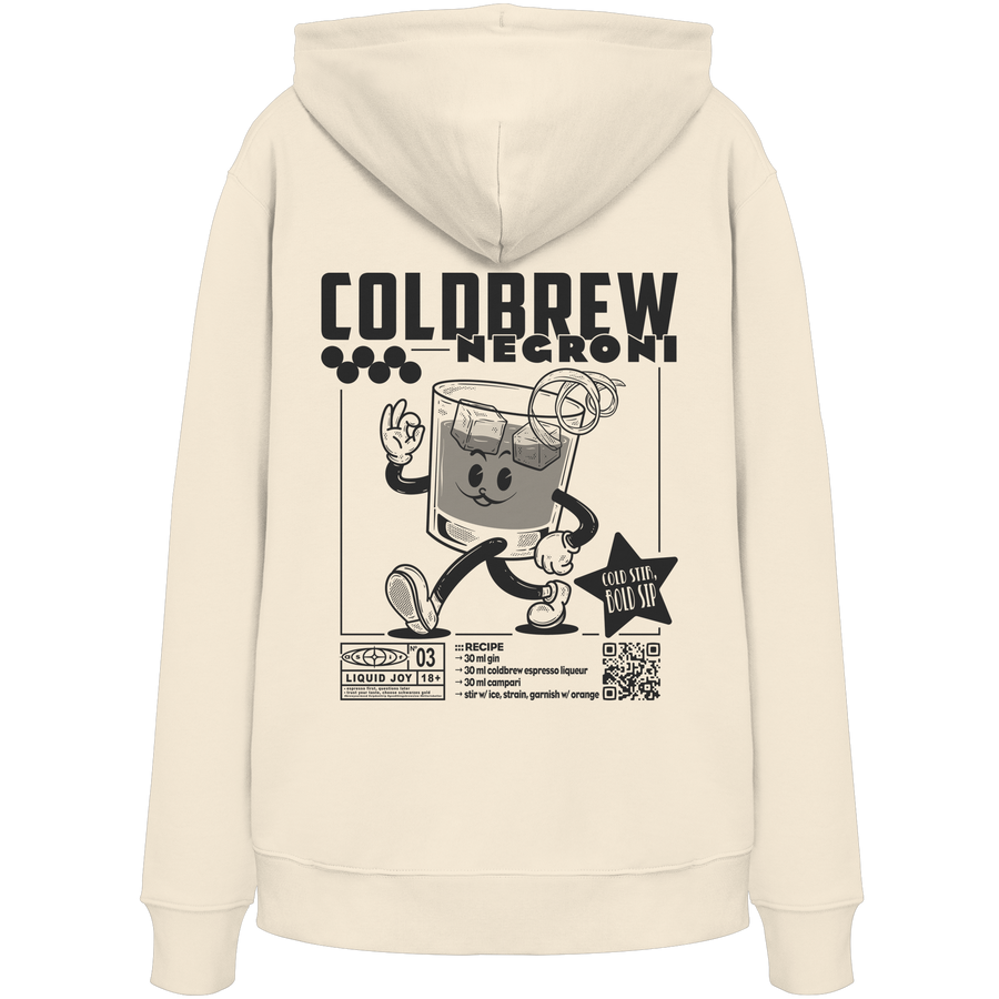 Coldbrew Negroni Bio-Hoodie | Liquid Joy