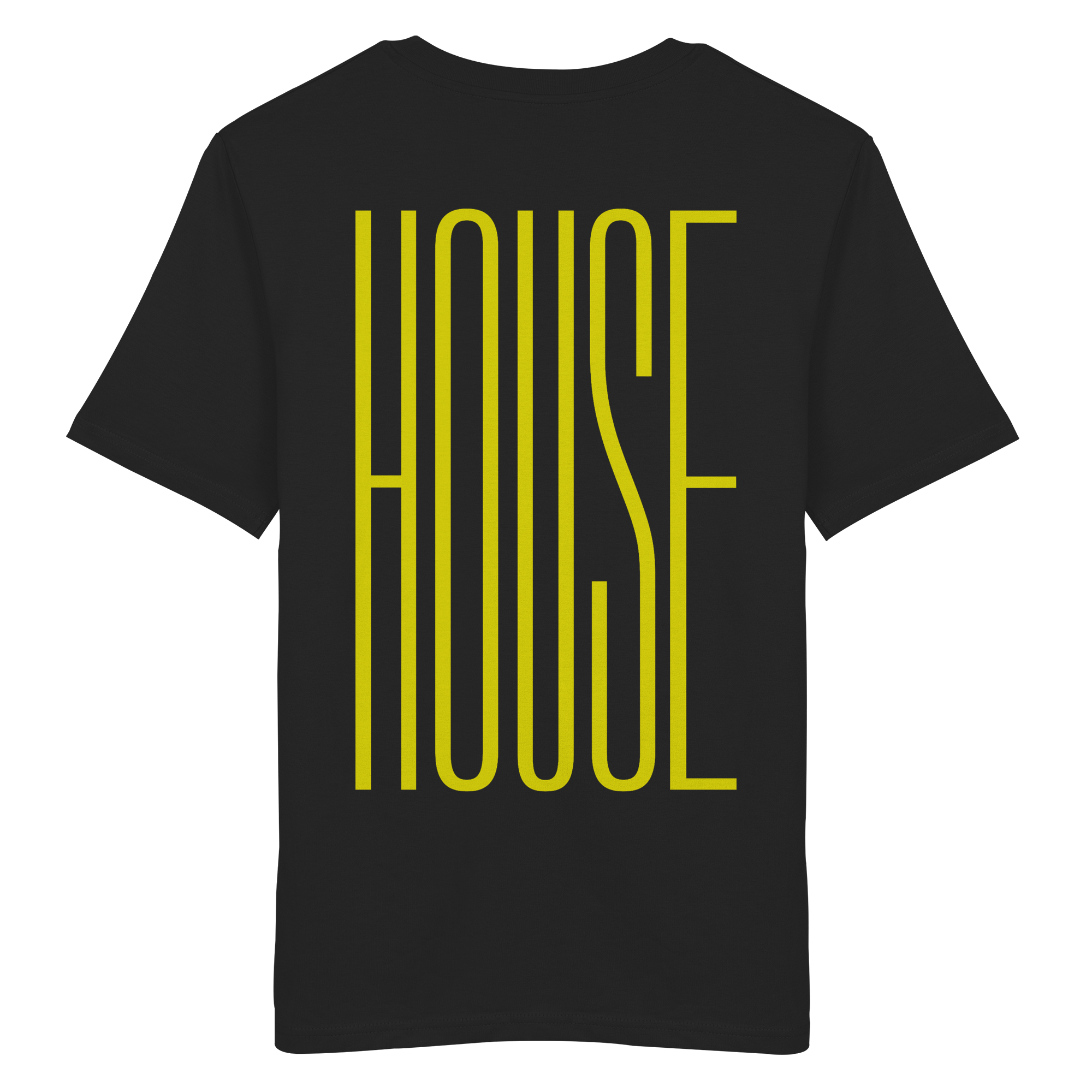 Black HOUSE Bio-Tee – as.if.threads
