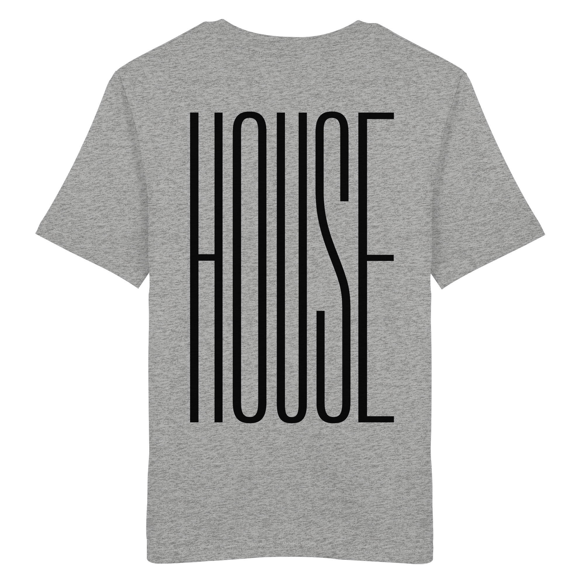 Heather Grey HOUSE Bio-Tee – as.if.threads