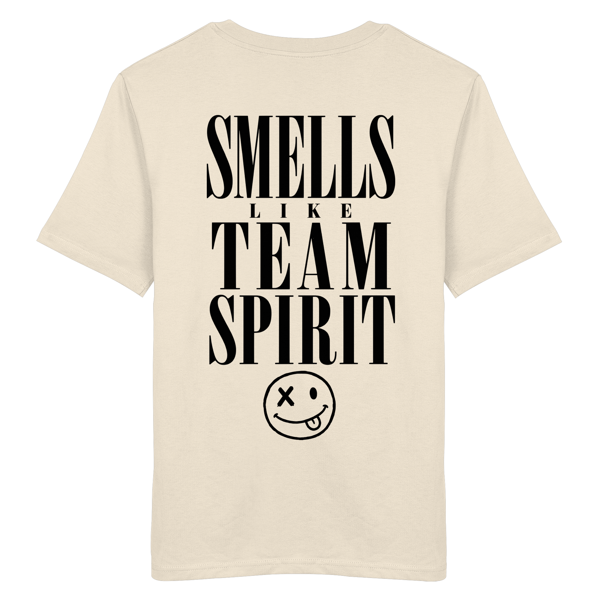 Natural Raw Smells Like Team Spirit Bio-Tee – as.if.threads