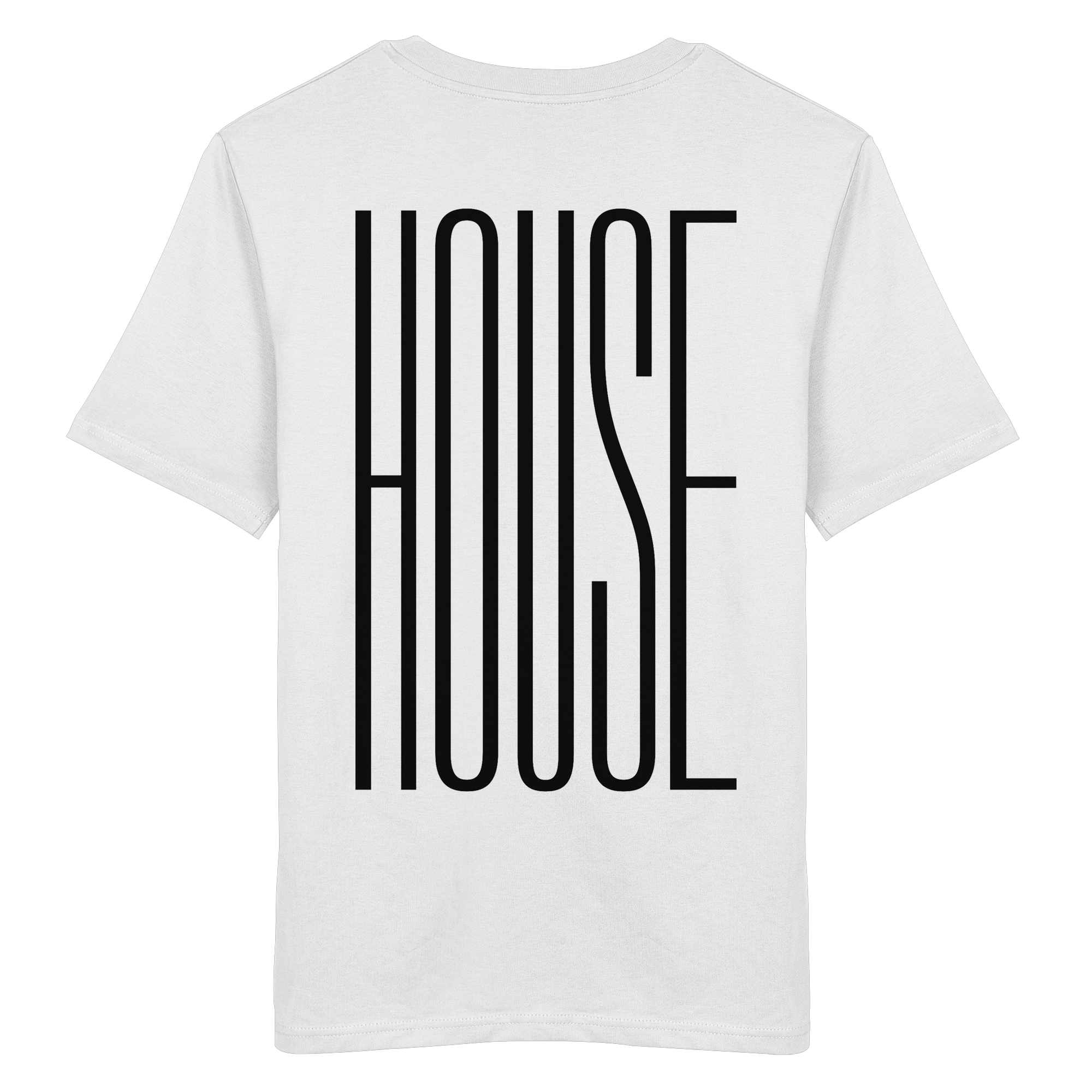 White HOUSE Bio-Tee – as.if.threads