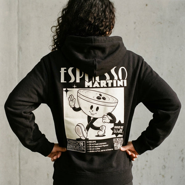 Espresso Martini Bio-Hoodie | Liquid Joy