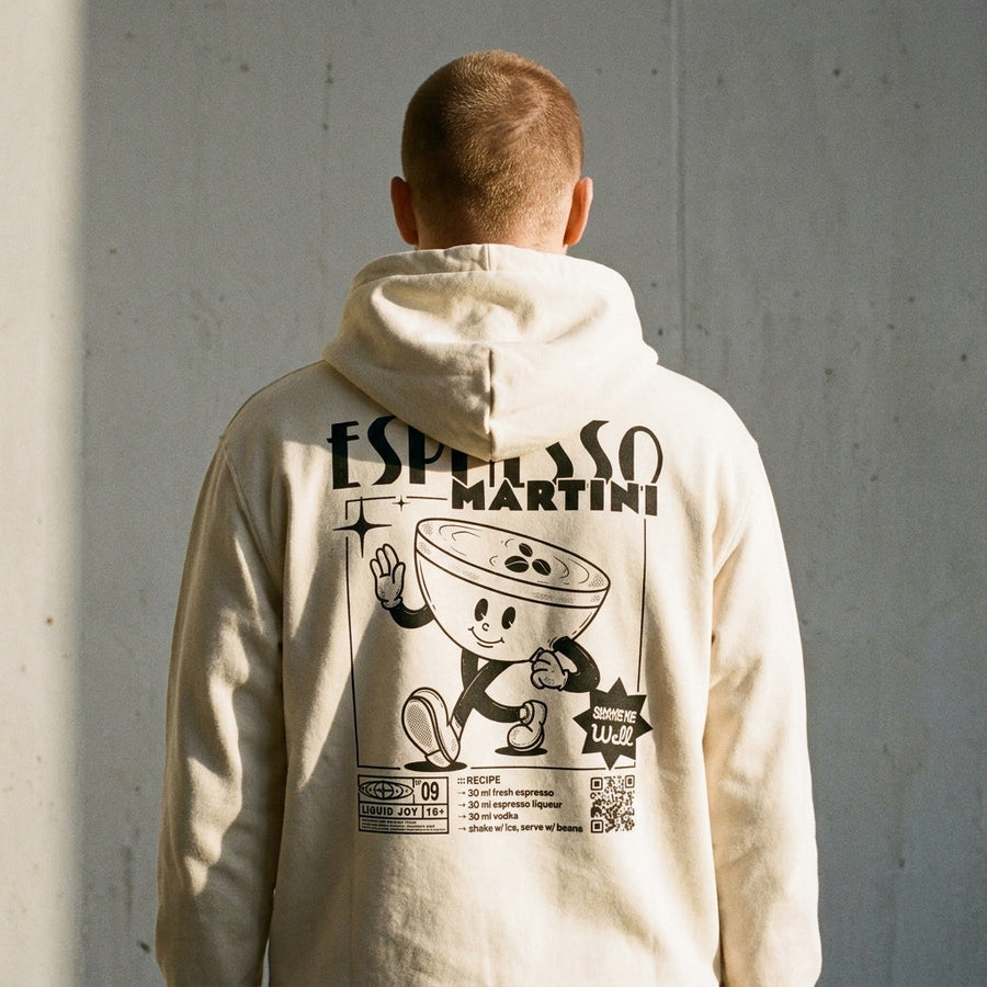 Espresso Martini Bio-Hoodie | Liquid Joy