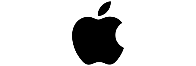 Apple Logo, Unternehmen, das die kreativen Räumlichkeiten von as/if spaces in Köln Nippes für Meetings, Seminare und Events genutzt hat.