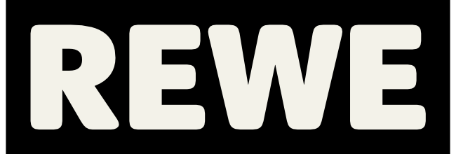REWE Logo, Unternehmen, das bereits Gast in den kreativen Räumen von as/if spaces in Köln Nippes für Meetings, Seminare und Events war.