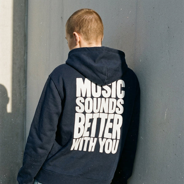 Music Sounds Better With You Bio-Hoodie | as.if.radio