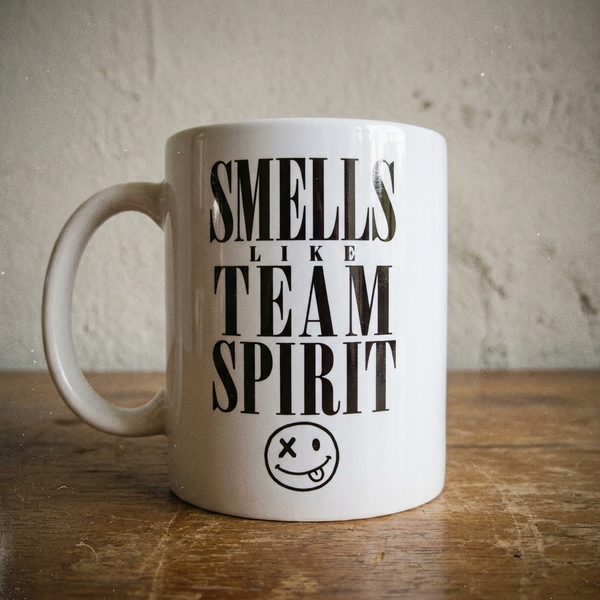 Smells Like Team Spirit Tasse | as.if.spaces