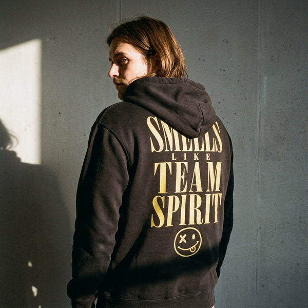Smells Like Team Spirit Bio-Hoodie | as.if.spaces